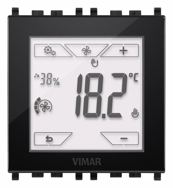 VIMAR SPA VIW02952 TERMOSTATO TOUCH KNX 2M NERO