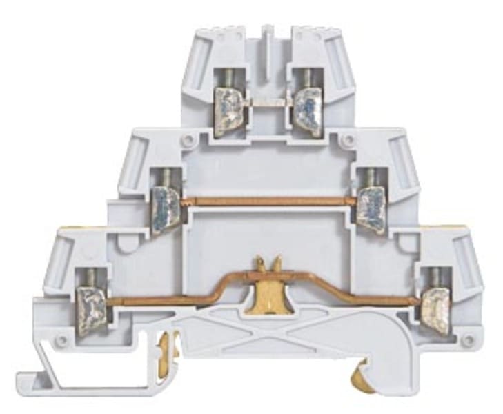 BTICINO (LEGRAND) - LEG037152 VIKING3-MORSETTO 3 PIANI X ALIMENTAZIONE