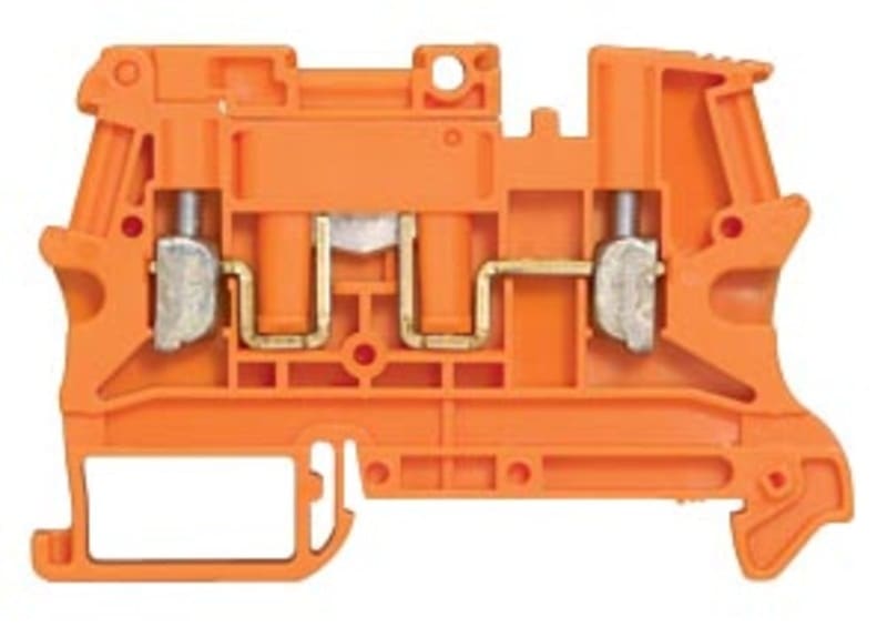 BTICINO (LEGRAND) - LEG037186 VIKING3-MORS. ARANCIO 2,5MMQ MINI SEZION