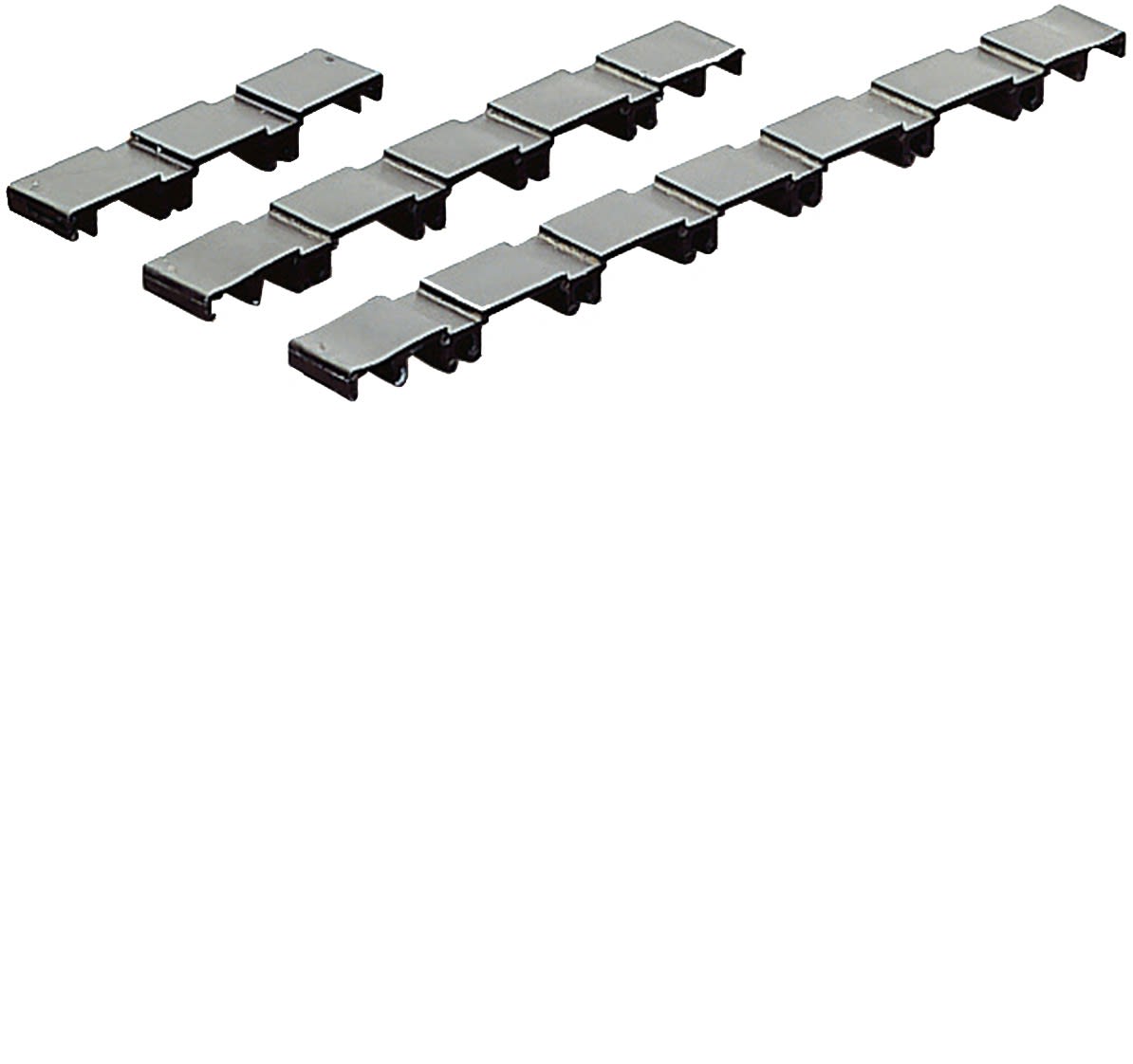 ABB SPA - ABB04322 TRAVERSINA FERMACAVI - BASE 100 - NERO