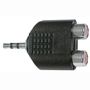 ELCART DISTRIBUTION - ERT044780000 ADATT. SP.3,5 STEREO -2 PRESE RCA