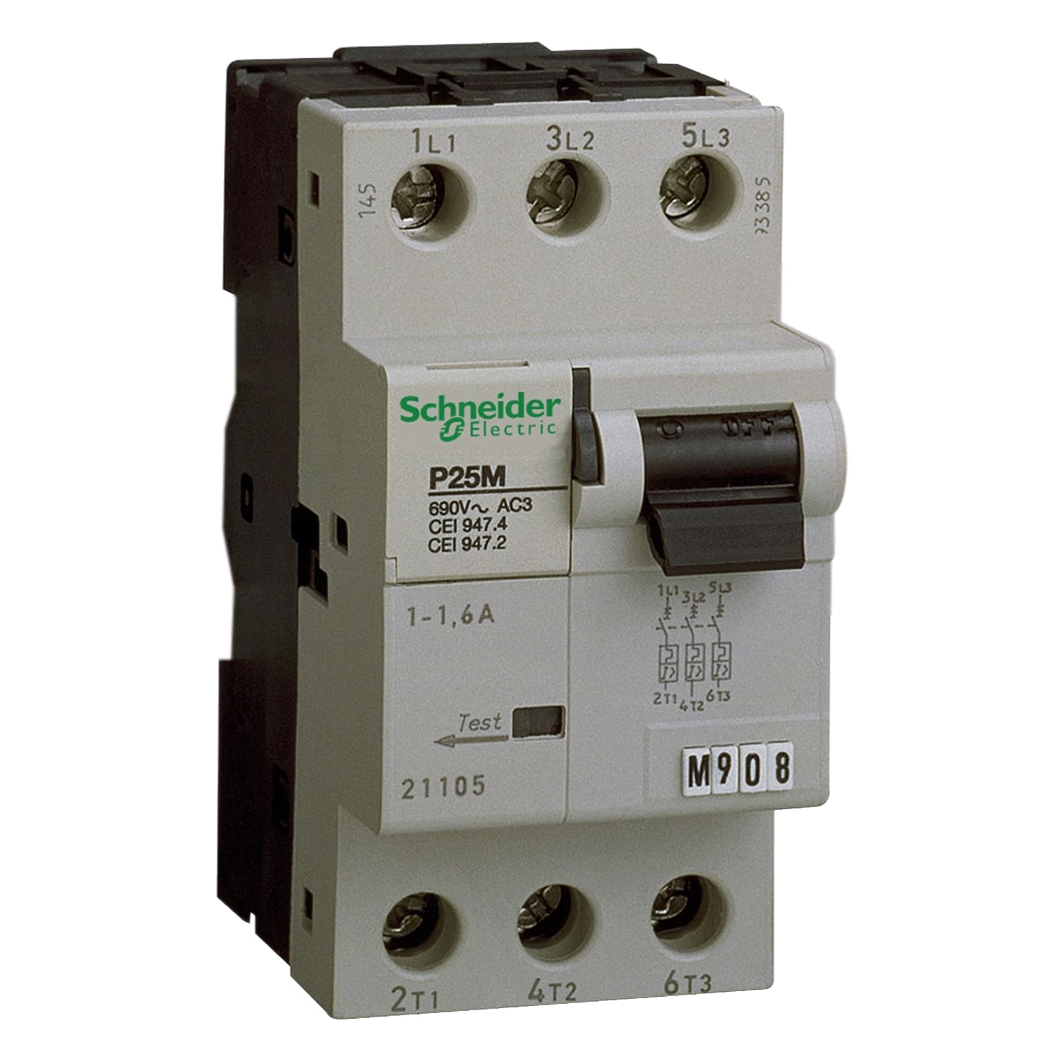 SCHNEIDER ELECTRIC SNR21109 PROT. MOT. P25M 6-10 A