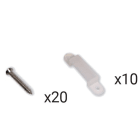 LINEA LIGHT (ILED) - ILD89223 KIT MONTAGGIO X 1MT STRIP WP