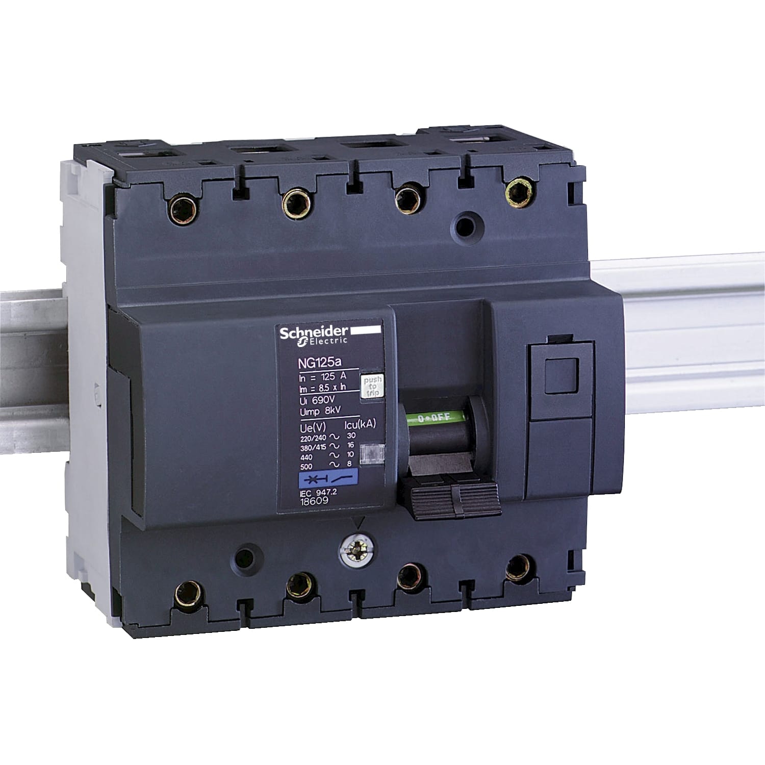 SCHNEIDER ELECTRIC SNR18607 INT. AUT. NG125A 4P 80A CURVA C