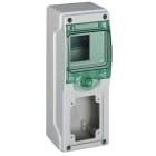 SCHNEIDER ELECTRIC - SNR10360 MiniQuadro Mureva Enclosures IP65 4 moduli 1 presa da incasso