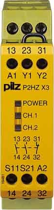 PILZ ITALIA SRL PIZ774350 P2HZ X3 24DC 2NA+1NC