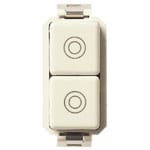 VIMAR SPA VIW08275 DUE PULSANTI 1P NO 10A
