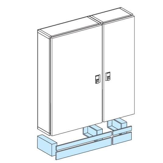 SCHNEIDER ELECTRIC - SNR08394 RIVESTIM.FRONT.ZOCCOLO PRISMAG IP55 L300