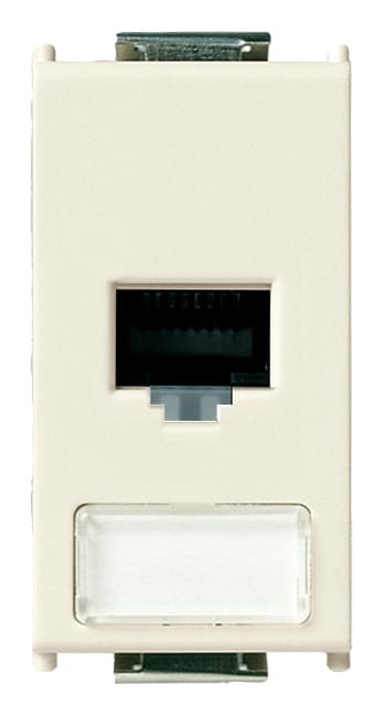 VIMAR S.P.A. - VIW08459.6 PRESA RJ45 NETSAFE CAT6 UTP 110