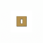 VIMAR SPA - VIW08605.BR PLACCA 1M ALLUM. SCATTO BRONZO