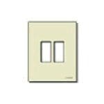 VIMAR S.P.A. - VIW08606.A PLACCA 2M RESINA SCATTO AVORIO