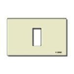 VIMAR SPA VIW08635.A PLACCA 1M RESINA SCATTO AVORIO