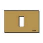 VIMAR SPA VIW08635.BR PLACCA 1M ALLUM. SCATTO BRONZO