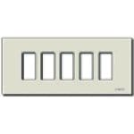 VIMAR SPA VIW08639 PLACCA 5M ALLUM. SCATTO ORO
