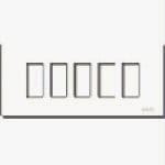 VIMAR S.P.A. - VIW08639.A PLACCA 5M RESINA SCATTO AVORIO