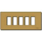 VIMAR S.P.A. - VIW08639.BR PLACCA 5M ALLUM. SCATTO BRONZO