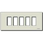 VIMAR S.P.A. - VIW08639 PLACCA 5M ALLUM. SCATTO ORO