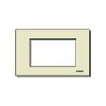 VIMAR S.P.A. - VIW08657.A PLACCA 3MSP RESINA SCATTO AVORIO