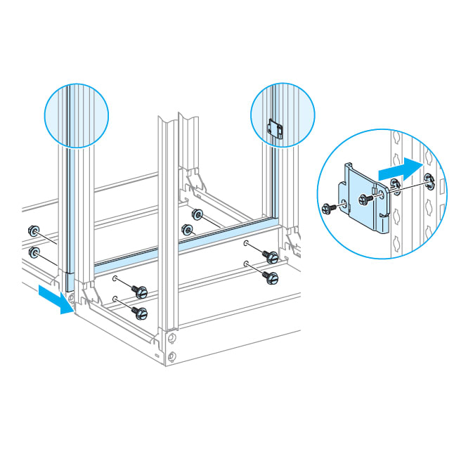 SCHNEIDER ELECTRIC - SNR08719 KIT ASSOCIAZ. DOPPIA PROFONDITA PRISMA P