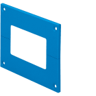 ABB SPA - ABB08783 TESTATA DI CHIUSURA IP44 H75 BLU 150