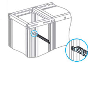 SCHNEIDER ELECTRIC - SNR08794 4 ADATT.SUPPORTI AMARRAGGIO CAVI P400