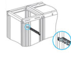 SCHNEIDER ELECTRIC - SNRLVS08794 4 ADATT.SUPPORTI AMARRAGGIO CAVI P400