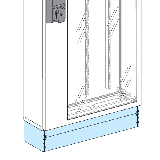 SCHNEIDER ELECTRIC - SNR08802 ZOCCOLO G IP55 L850 H150