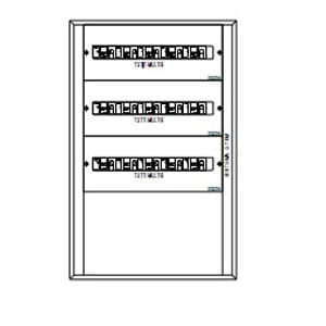 SCHNEIDER ELECTRIC - SNR08804 4 STAFFE DI FISSAGGIO A MURO G 2009