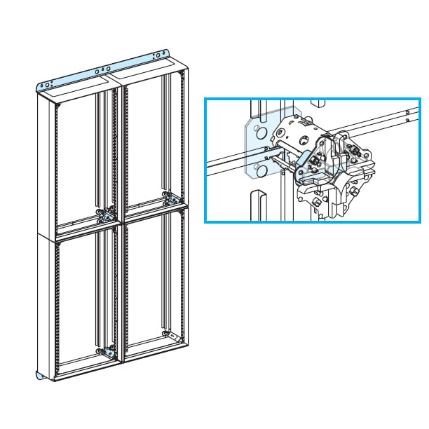 SCHNEIDER ELECTRIC - SNR08818 KIT ASSOCIAZIONE MULTIPLA