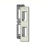VIMAR SPA VIW08952 PLACCA+SUPP.2M PANN. ALL. SCATTO ORO