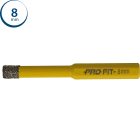 NOVATEC EUROPE SRL - NVC09031008 DIAMOND DRY FORETTI 8MM, 8 MM