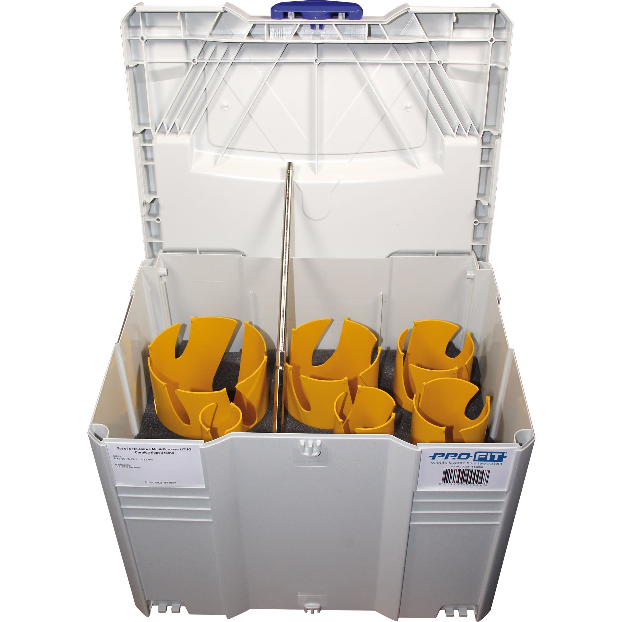 RETE ITALIA SRL - RLI092845130S0 PROFIT - 6PZ. SET (T-LOC SYSTAINER) DI S