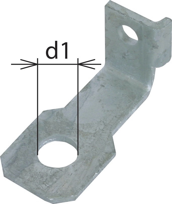 DEHN ITALIA SPA DEH923318 STAFFA DI COLLEGAMENTO AB EXFS IF1 W 18
