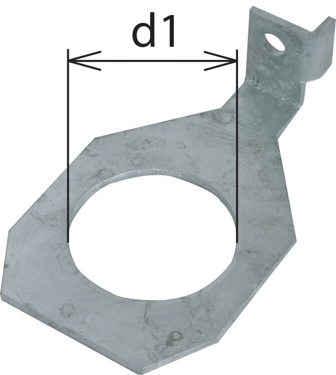 DEHN ITALIA SPA DEH923362 STAFFA DI COLLEGAMENTO AB EXFS IF1 W 62