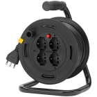 VIMAR SPA - VIW0P32730 AVVOLGICAVO 16A 4 USCITE UNIVERSALI 15M