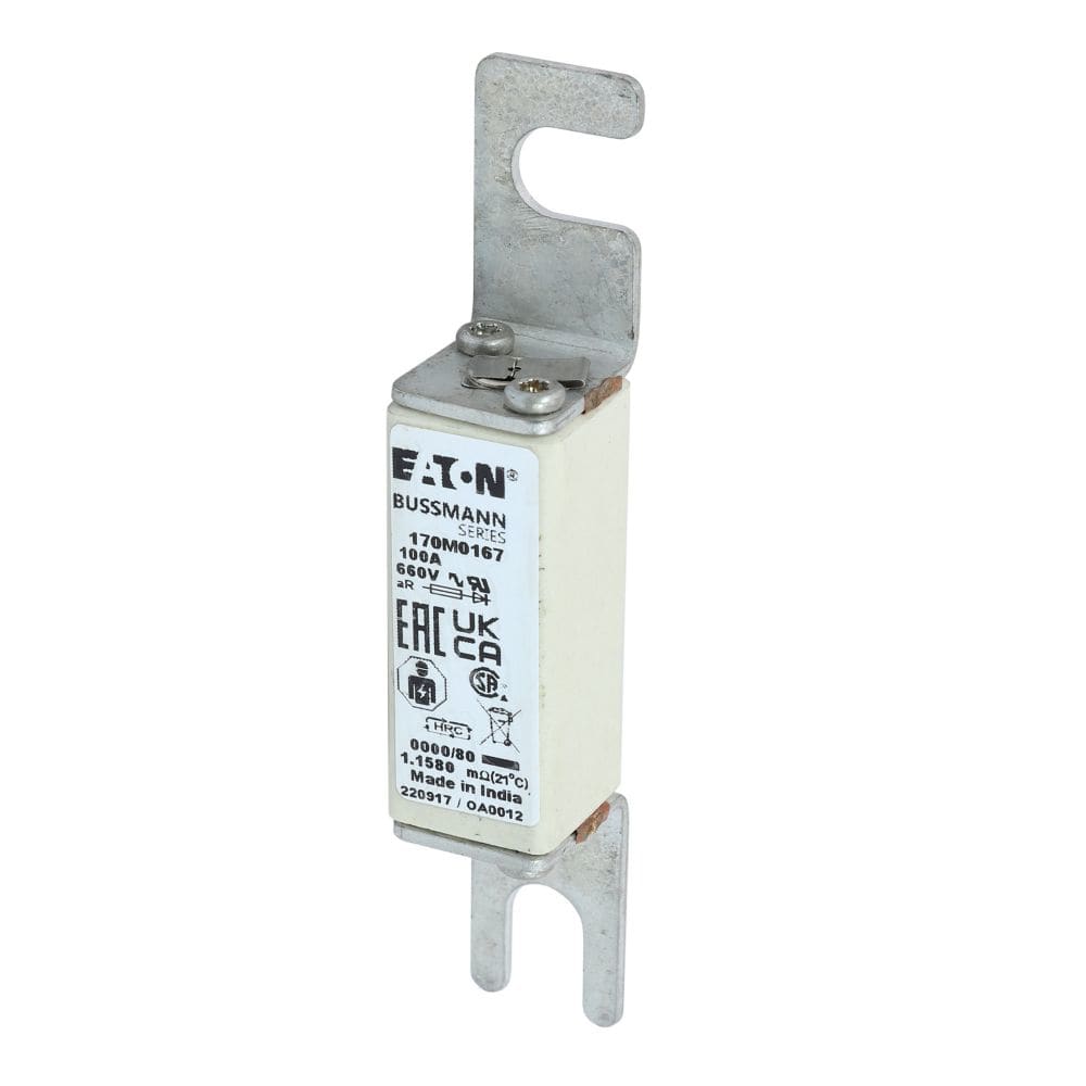 EATON EAO170M0167 170M0167 FUSE 100A 660V 0000/80 AR UR
