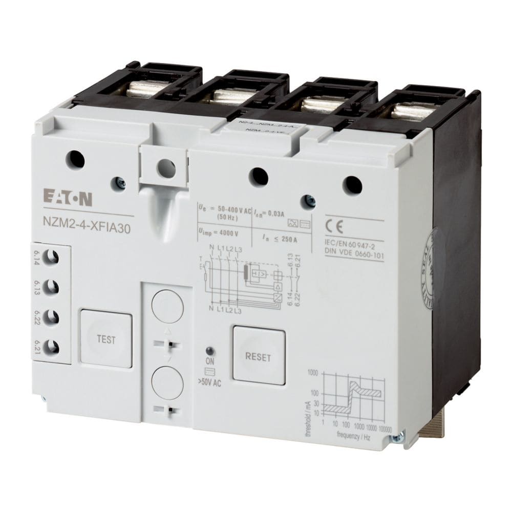 EATON EAO292345 NZM2-4-XFIA30 DIFFERENZ. 30MA 4P CLASSE