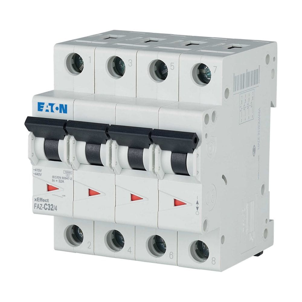 EATON EAO279064 FAZ-C32/4 INT. MT 10KA 4P C 32A