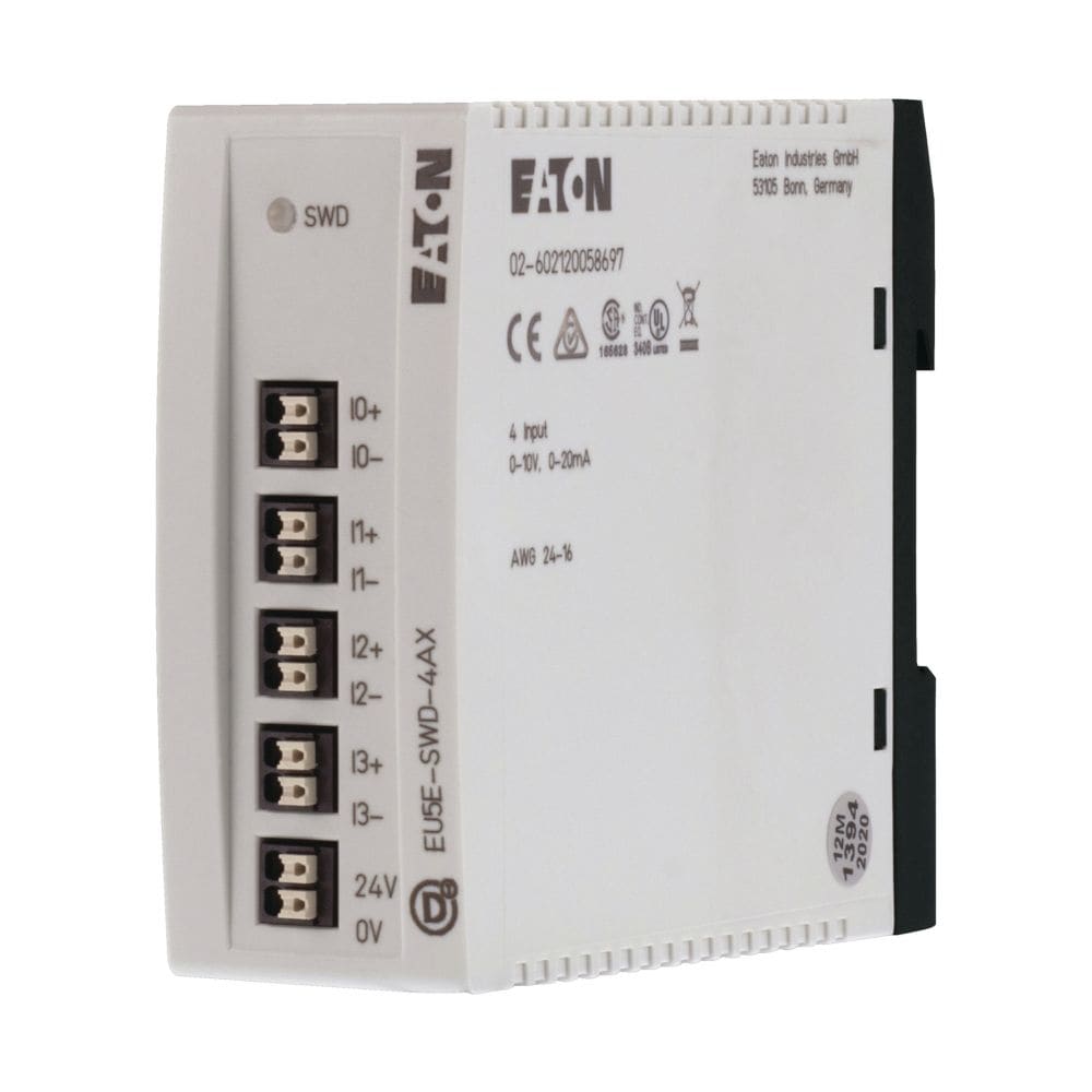 EATON EAO144062 EU5E-SWD-4AX MODULO I/O 4 INGR. ANALOGIC