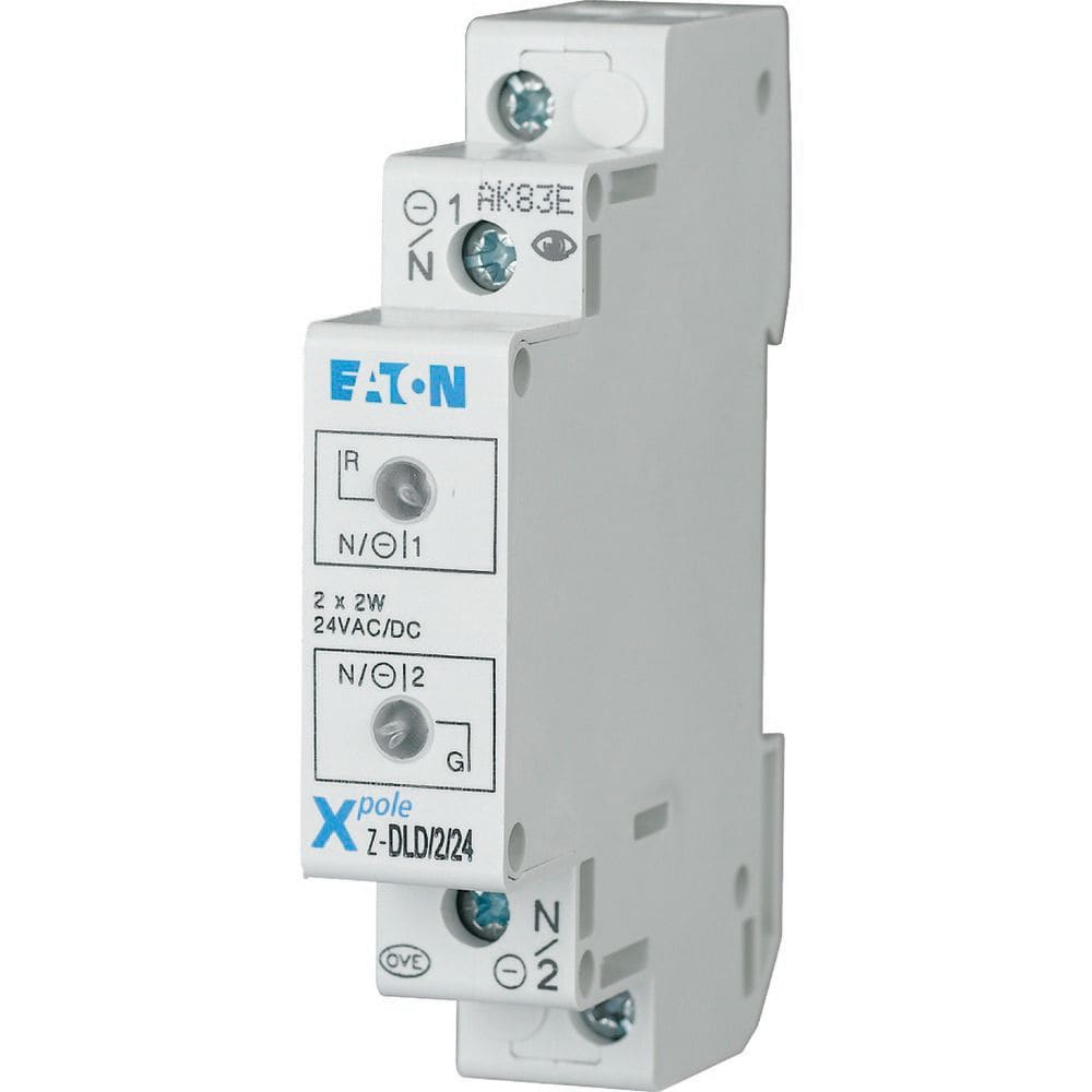 EATON EAO284928 Z-UDL24 2LED ROSSO O VERDE 24V AC