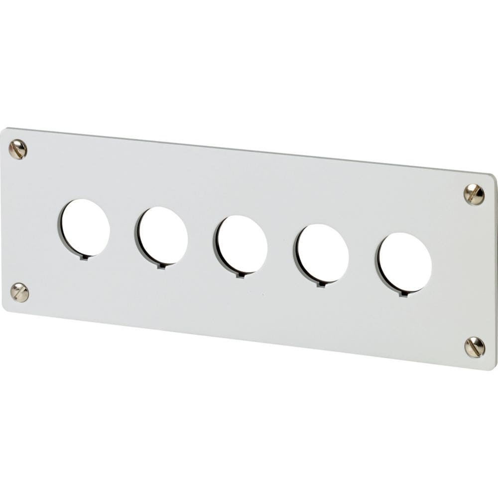 EATON EAO216546 M22-E5 PIASTRA INCASSO 5 FORI, ALU