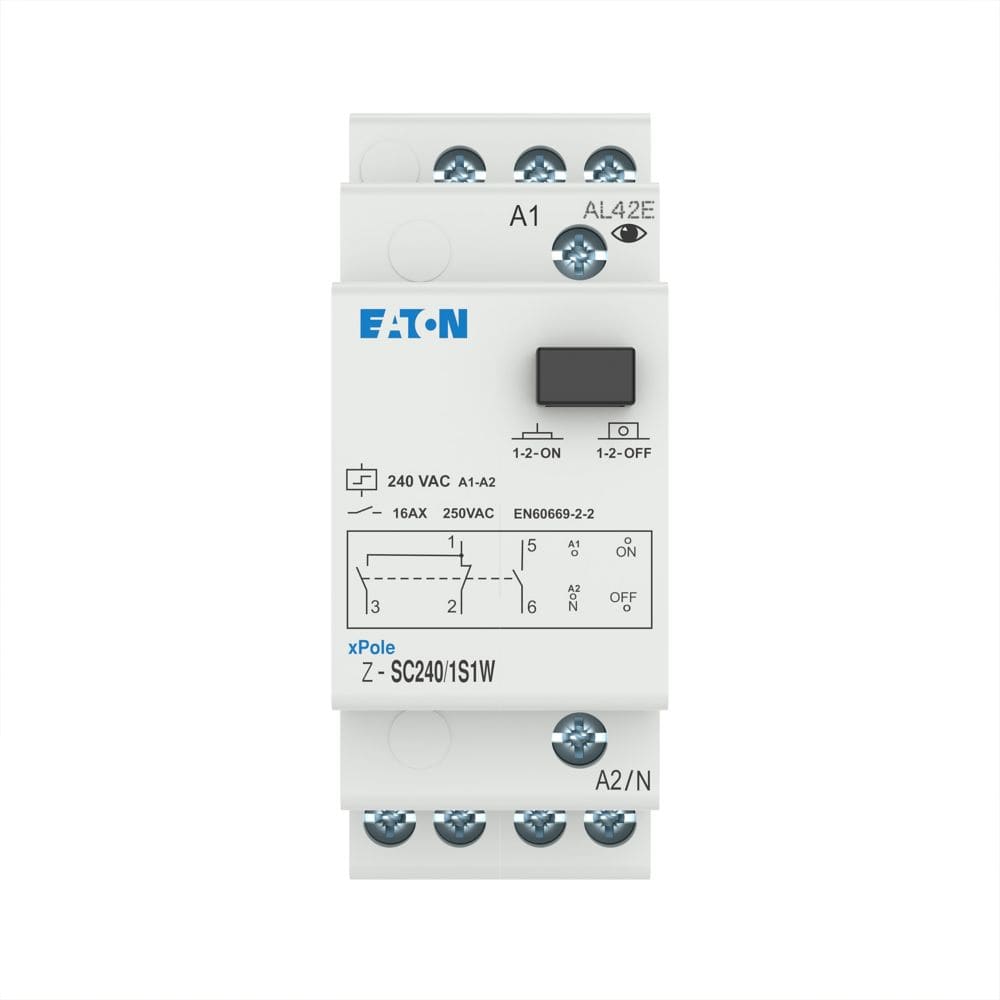 EATON EAO265323 Z-SC240/1S1W RELE PASPAS CENTR 240V 1NA