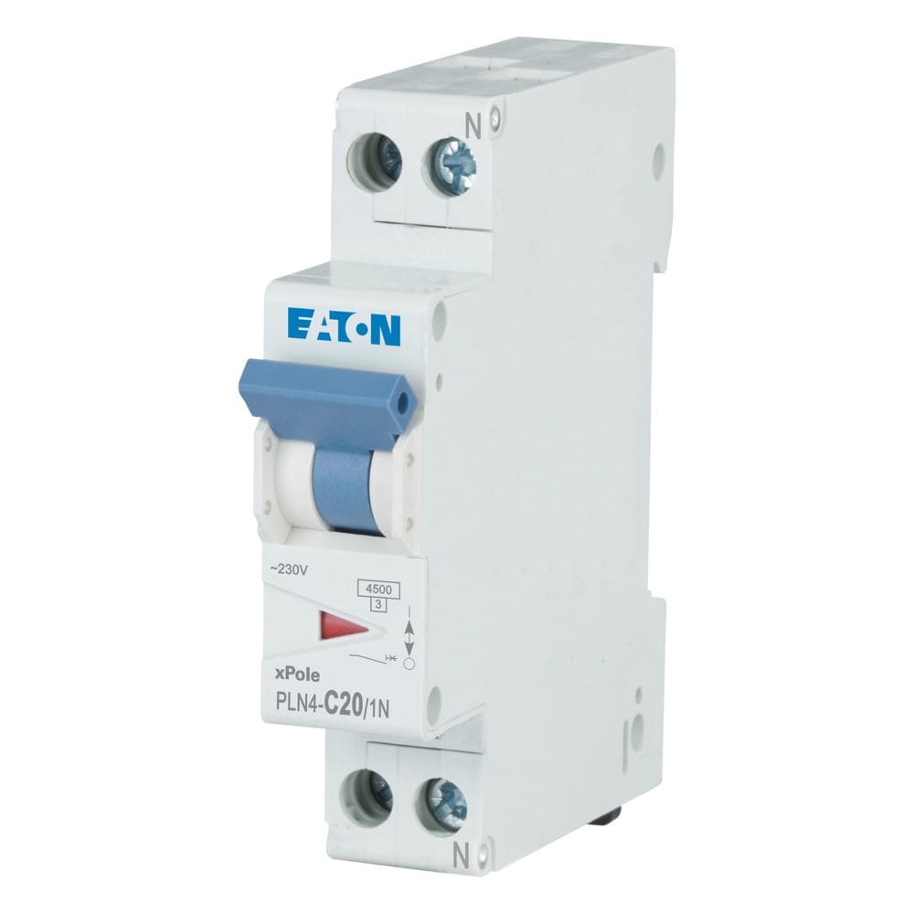 EATON EAO263193 PLN4-C20/1N INT. MT 4,5KA 1N 1MOD. 20A C