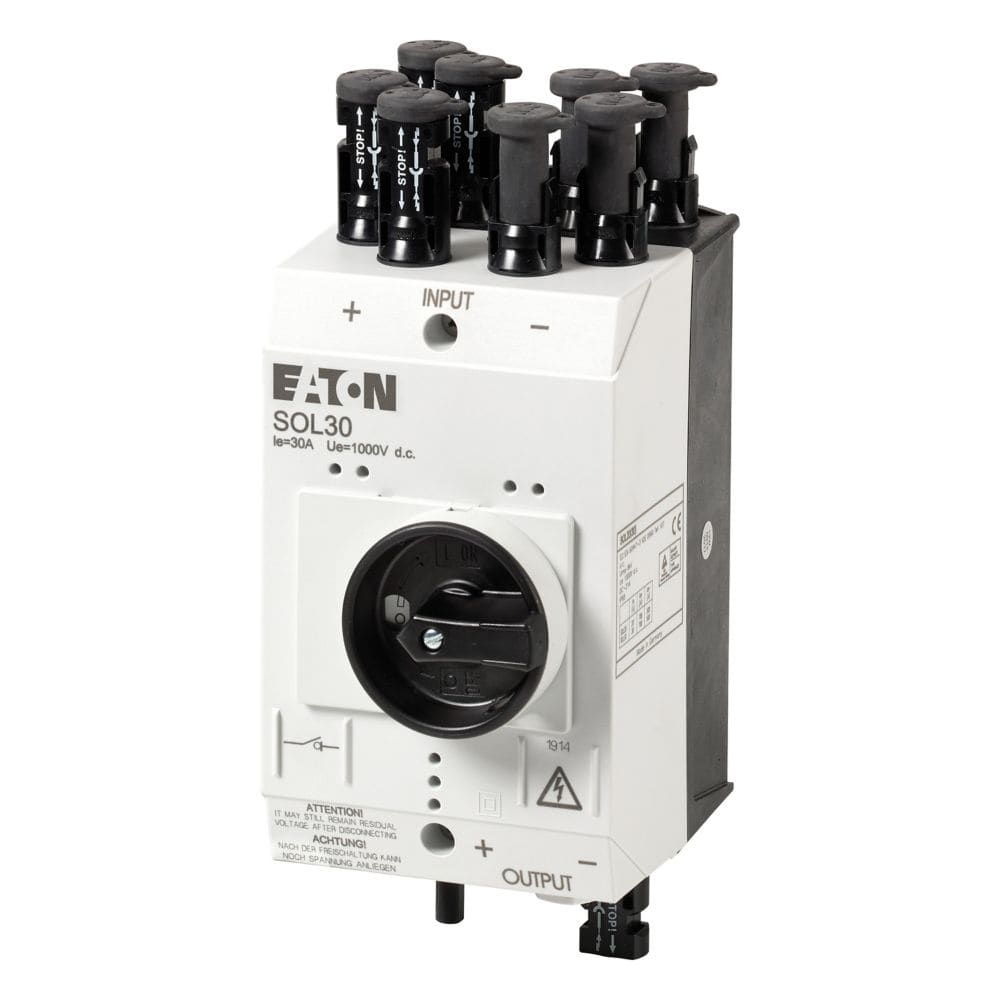 EATON EAO120923 SOL30/4MC4 SEZ.DC IN CUST. 30A 4 STR. MC