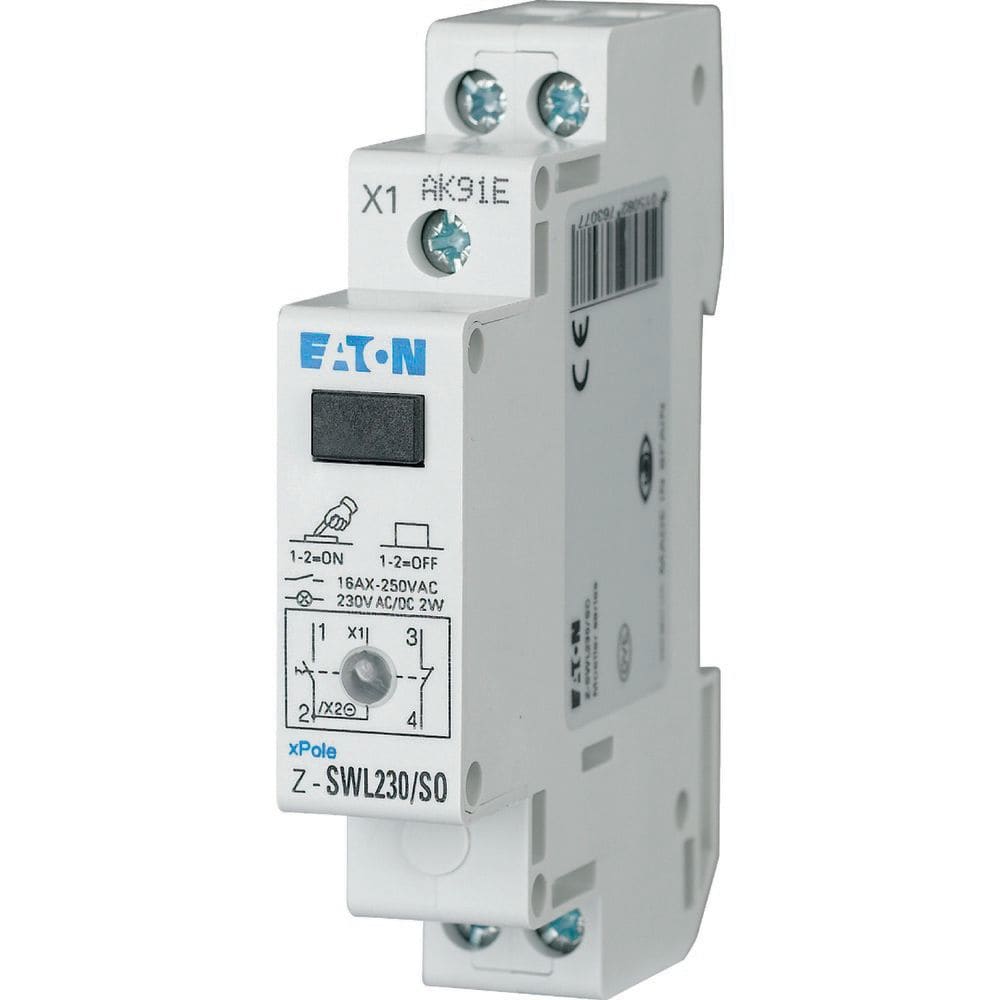 EATON EAO276307 Z-SWL230/SO INT.16A 1NA+1NC LED 240VAC/D