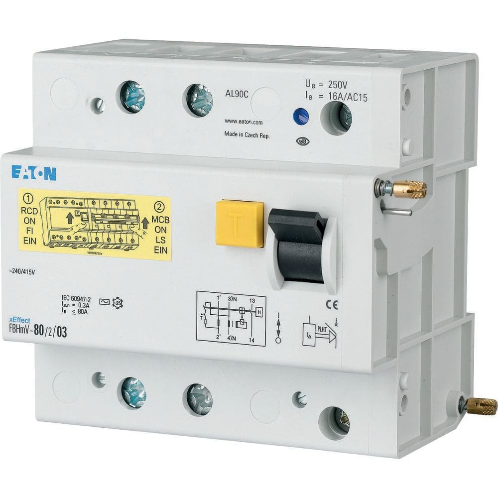 EATON EAO170244 FBHMV-125/2/03 BLOCCO DIF 125A 2P 03