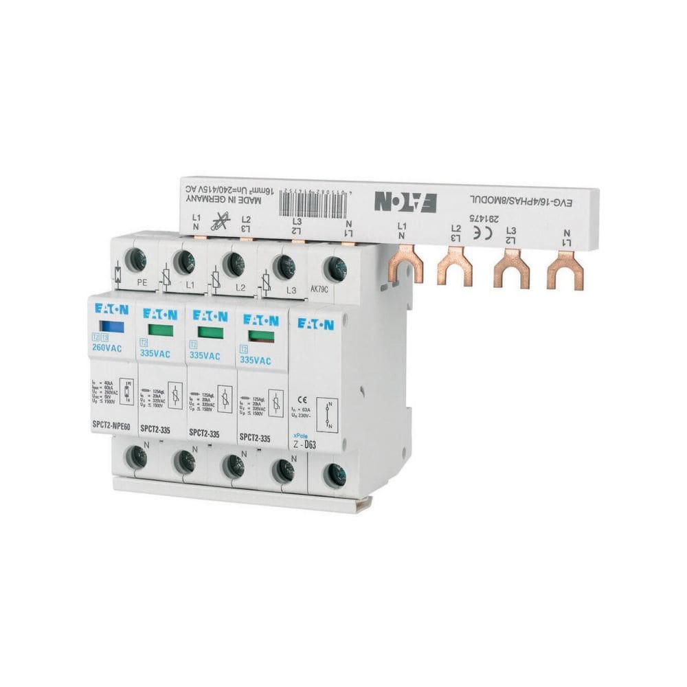EATON EAO167629 SPCT2-280-3+NPE/BB SC EST CL.II 280V 3+1