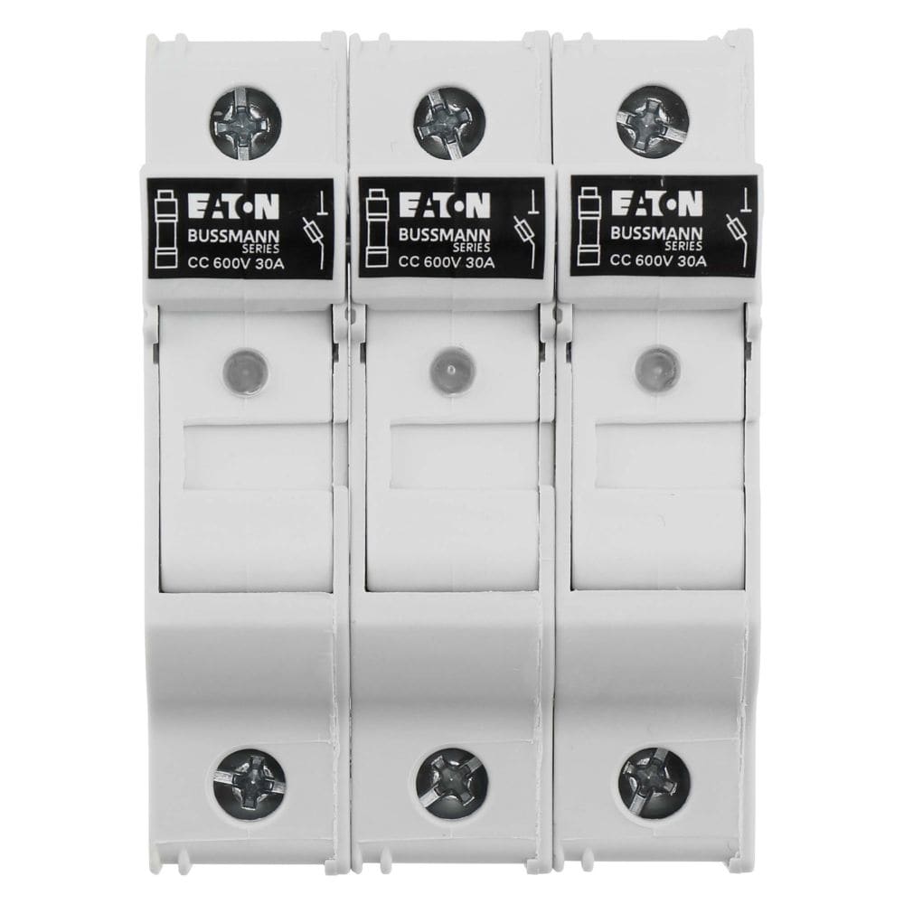 EATON EAOCHCC3DIU CHCC3DIU BASE 10X38 30A 600VACDC 3P CLAS