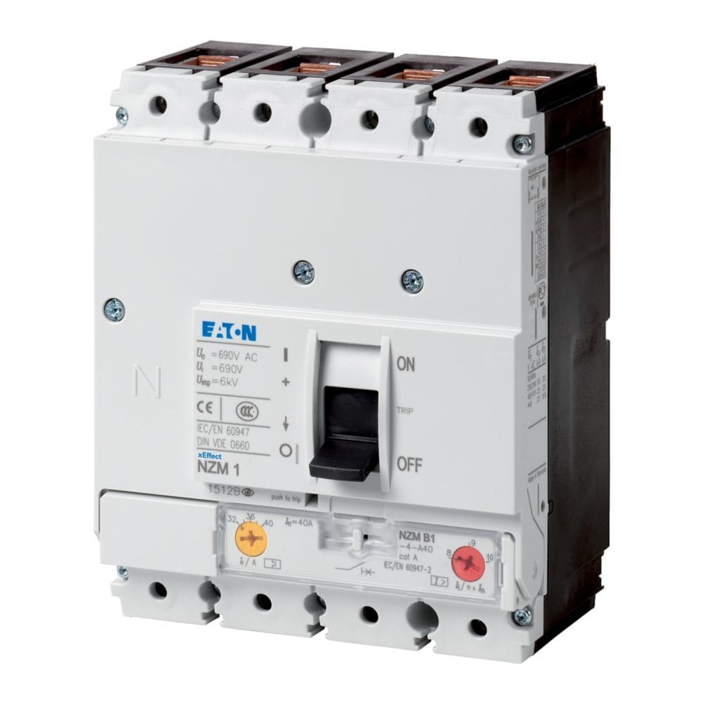 EATON EAO265799 NZMB1-4-A40 INT.AUT.4P 40A 25KA N AL 100