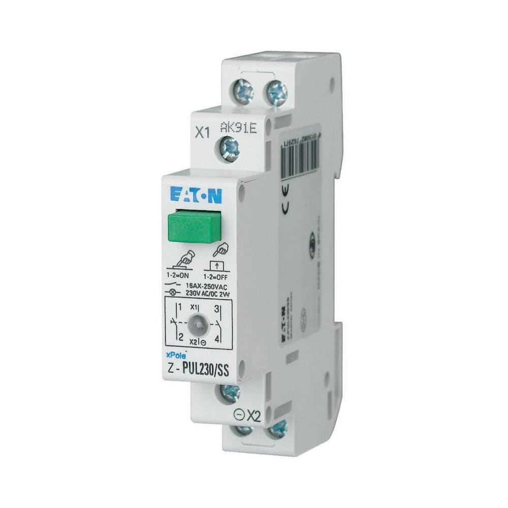 EATON EAO276297 Z-PUL230/SS PULSANTE 2NA LED 230VAC